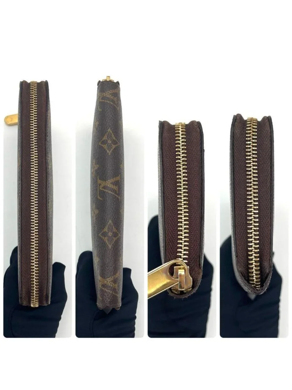 Louis Vuitton Monogram Zippy Wallet Zip Around